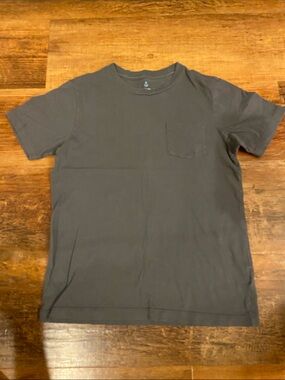 Crewcuts Men's Short Sleeve Pocket Tee - Charcoal